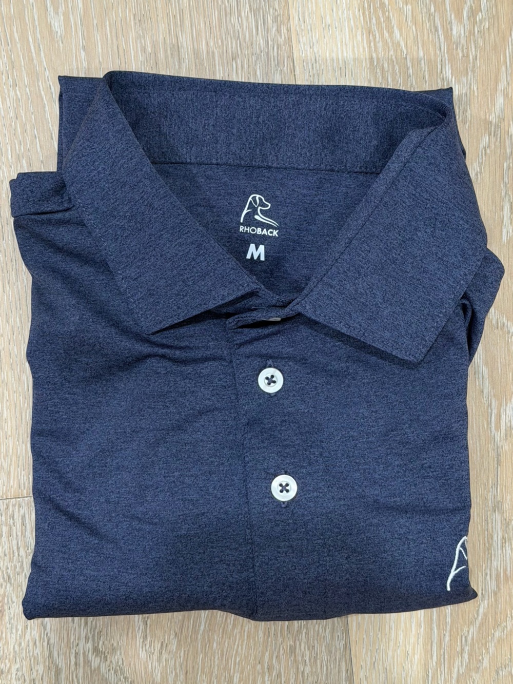 Rhoback Polo Shirt - Navy Heather